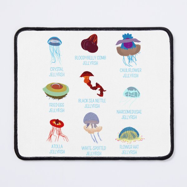 Item preview, Jellyfish Species Sea Jellies Gift For Biologists designed and sold by RebelNatures.