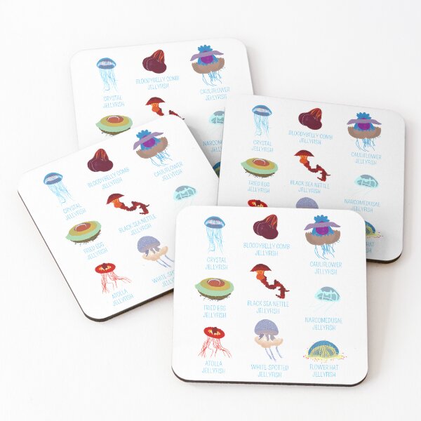 Item preview, Jellyfish Species Sea Jellies Gift For Biologists designed and sold by RebelNatures.