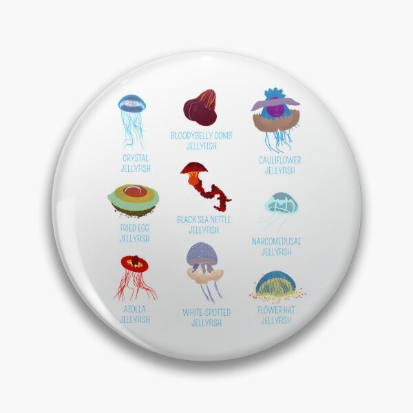 Item preview, Jellyfish Species Sea Jellies Gift For Biologists designed and sold by RebelNatures.