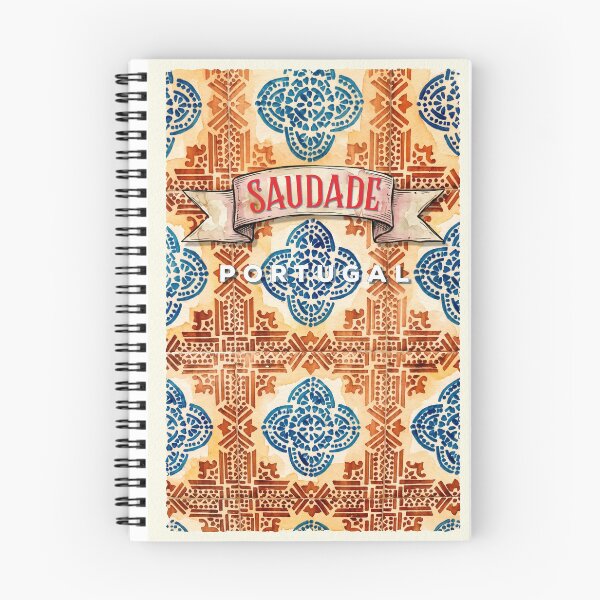 Item preview, Saudade Portugal – Aesthetic Watercolor Travel Design designed and sold by HappyLuckyJoy.