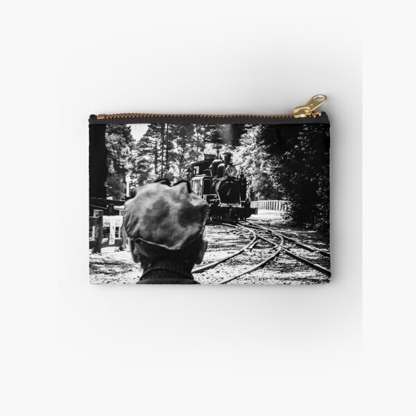 Item preview, The Driver’s Perspective: Waiting for the Puffing Billy Steam Train designed and sold by Twisted Light Images.