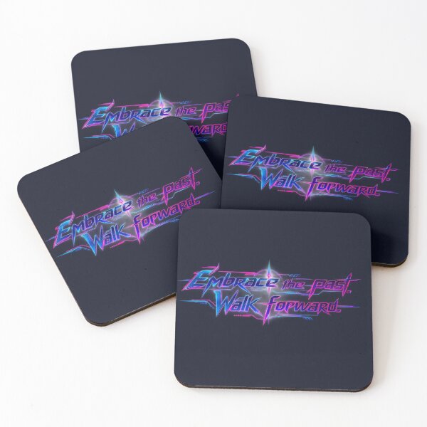 Item preview, Embrace the past. Walk forward.(Cyberpunk ver) designed and sold by MaxDreamsArt.