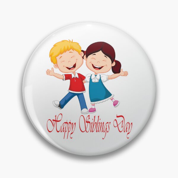 Item preview, Happy Siblings Day designed and sold by SilverlakeLove.