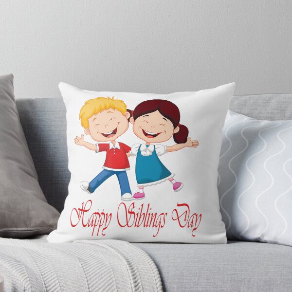 Item preview, Happy Siblings Day designed and sold by SilverlakeLove.