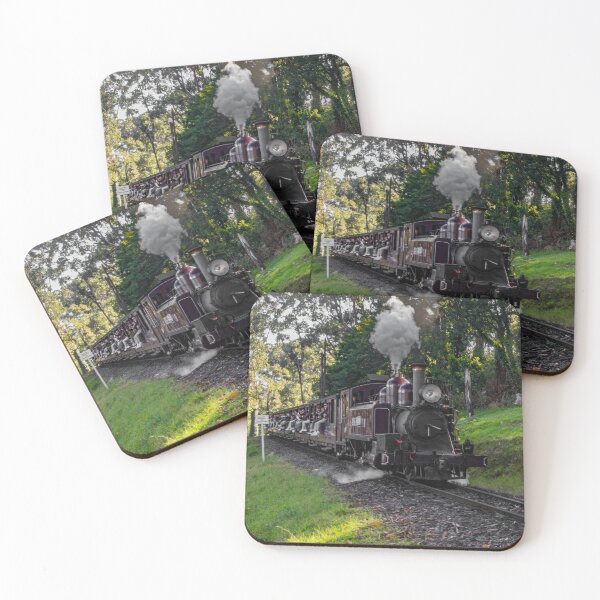 Item preview, The Heartbeat of the Hills: Puffing Billy Steam Train designed and sold by Twisted Light Images.