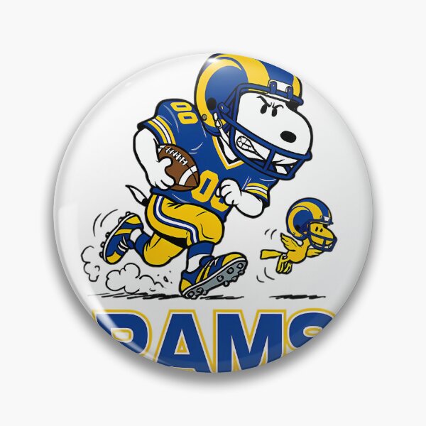 Item preview, Snoopy Los Angeles Rams Football designed and sold by BloomPalette.