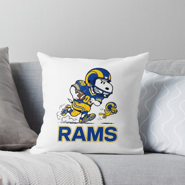 Item preview, Snoopy Los Angeles Rams Football designed and sold by BloomPalette.
