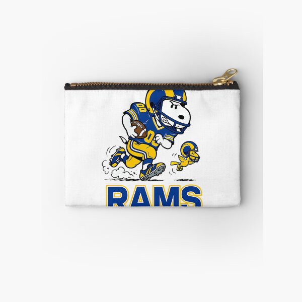 Item preview, Snoopy Los Angeles Rams Football designed and sold by BloomPalette.
