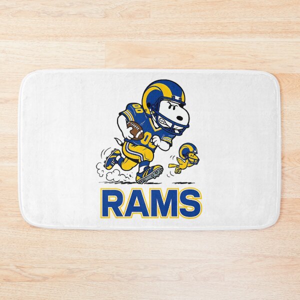 Item preview, Snoopy Los Angeles Rams Football designed and sold by BloomPalette.