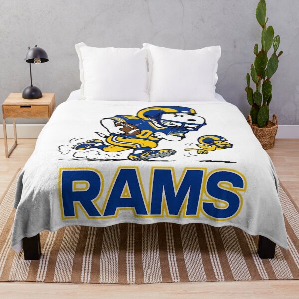 Item preview, Snoopy Los Angeles Rams Football designed and sold by BloomPalette.