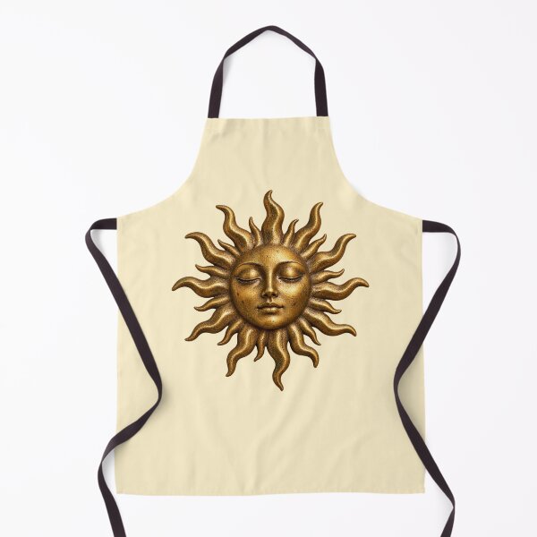 Item preview, Golden Sun Face Wall Sculpture designed and sold by jianina-alondra.