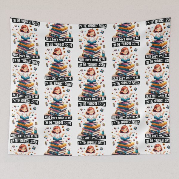 Item preview, I'M The Youngest Sister Rules Don'T Apply To Menational Siblings Day designed and sold by SilverlakeLove.