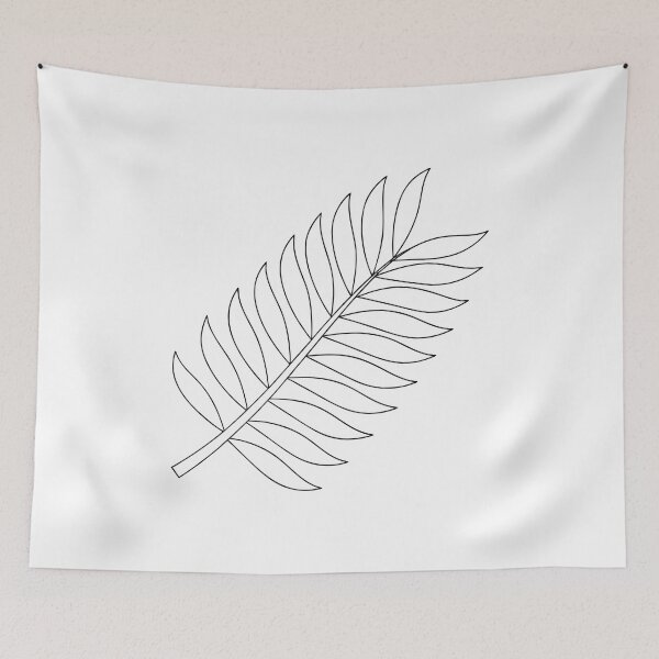 Item preview, Fern Detailed 1 Line Art Gift designed and sold by OneLine Studio.