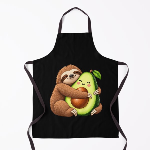 Item preview, Hugging Sloth And Avocado  designed and sold by CelidaBonde.