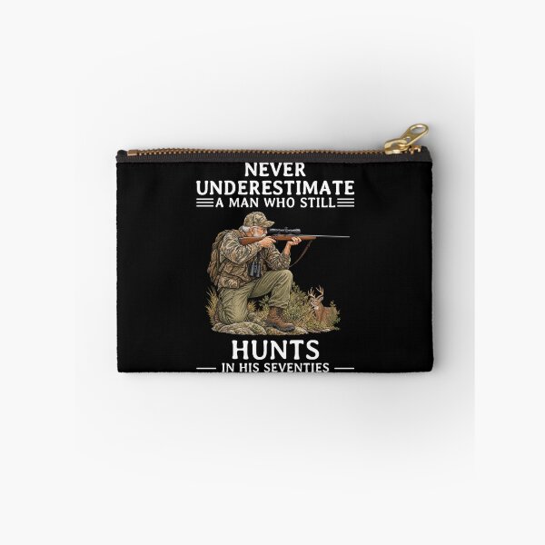 Item preview, Never Underestimate an Old Man Who Still Hunts in His Seventies designed and sold by LounisArt.