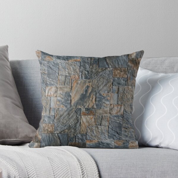 Item preview, Rustic Artesia Stone Slates Minimalist Natural Photo and Webcam Backdrop HD designed and sold by bard-art.