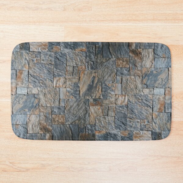 Item preview, Rustic Artesia Stone Slates Minimalist Natural Photo and Webcam Backdrop HD designed and sold by bard-art.