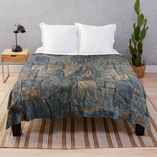 Item preview, Rustic Artesia Stone Slates Minimalist Natural Photo and Webcam Backdrop HD designed and sold by bard-art.