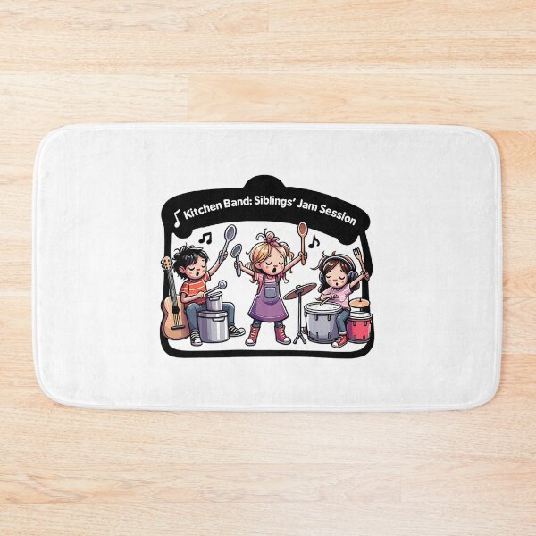 Item preview, Kitchen Bandsiblings' Jam Sessionnational Siblings Day designed and sold by SilverlakeLove.