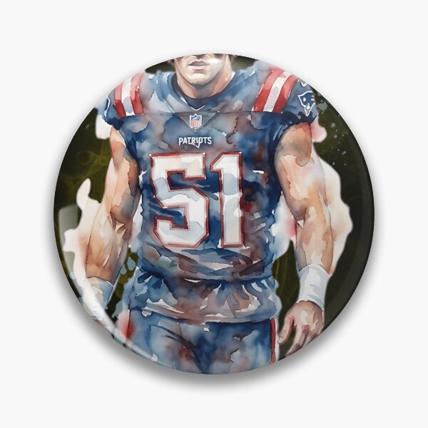 Item preview,  New England Football 51 Watercolor designed and sold by PatrickHdogan.