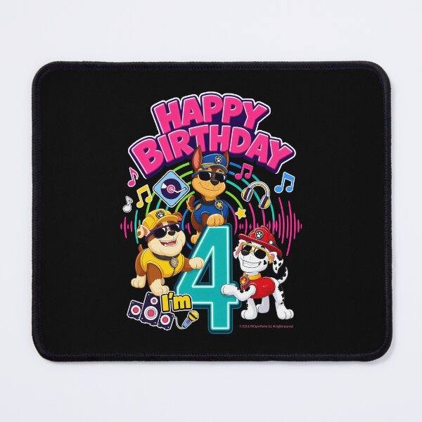 Item preview, Happy 4th Birthday Pup Crew designed and sold by aaronspencer88.