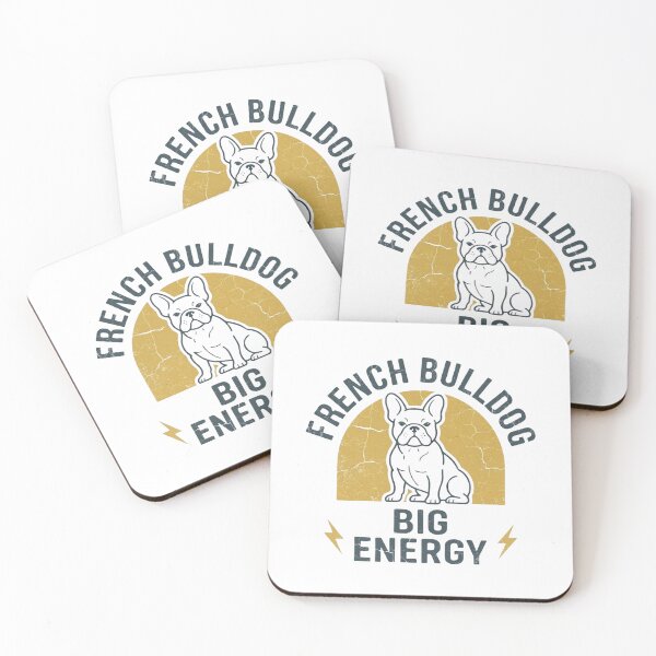Item preview, French Bulldog Energy Funny Cute Dog Lover Retro Vintage designed and sold by KreatoLab.