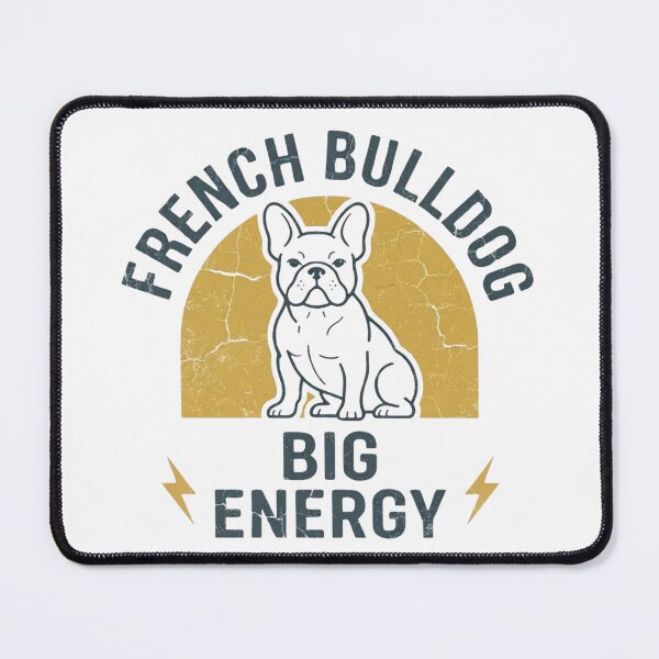 Item preview, French Bulldog Energy Funny Cute Dog Lover Retro Vintage designed and sold by KreatoLab.