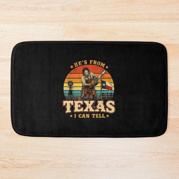 Item preview, Hes-From-Texas-I-Can-Tell-Texas-Chainsaw-Massacre-Horror-Movie-Fan designed and sold by BraylenDrado.