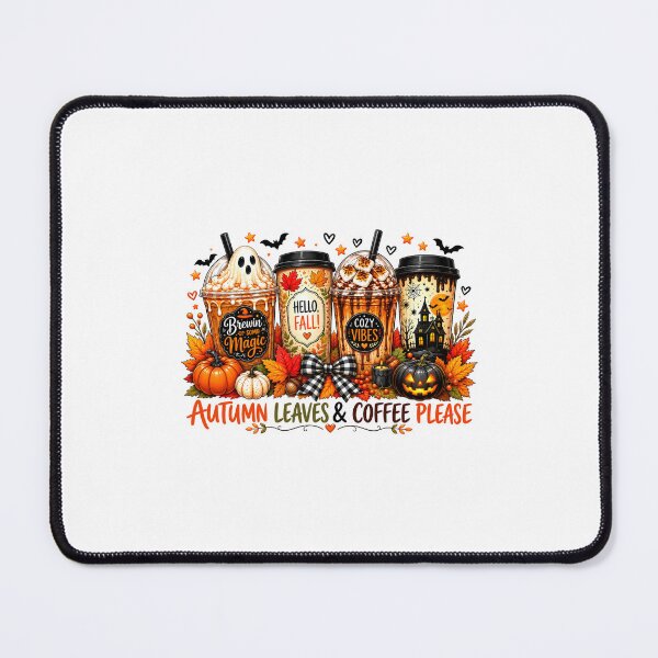 Item preview, Autumn Leaves and Coffee Please designed and sold by mahdilahlo.