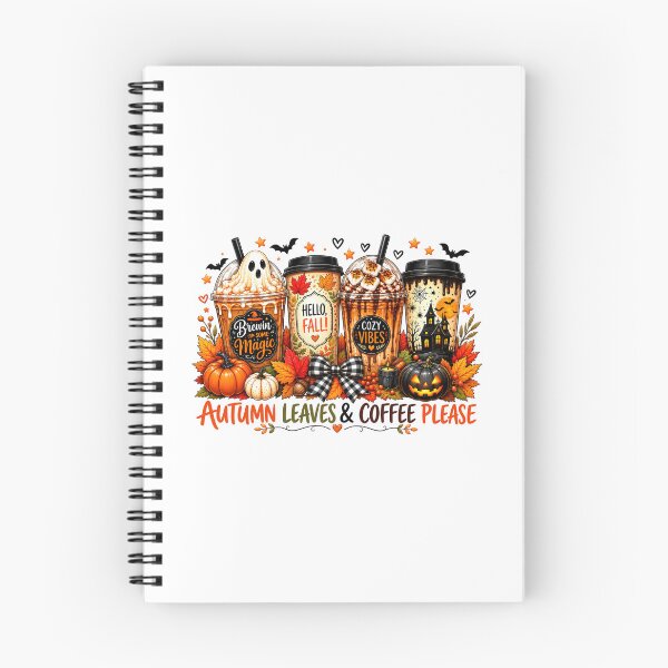 Item preview, Autumn Leaves and Coffee Please designed and sold by mahdilahlo.