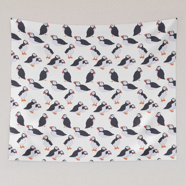 Item preview, Puffin Pattern designed and sold by EllenorMererid.