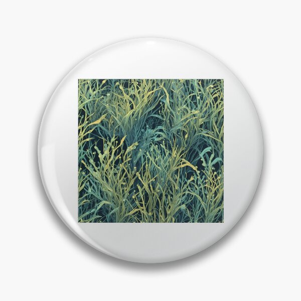 Item preview, Abstract Bioluminescent Seagrass Pattern designed and sold by RebelNatures.