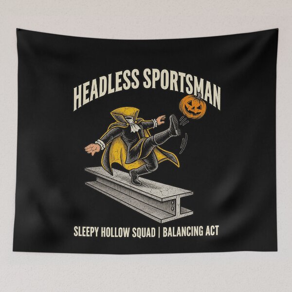 Item preview, Headless Sportsman Sleepy Hollow Squad Funny Halloween Design designed and sold by GiftsProShop.
