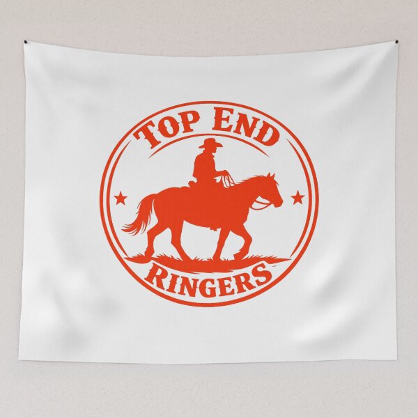 Item preview, Red Top End Ringers Horse and Rider designed and sold by Andyt.
