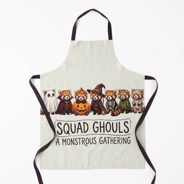 Item preview, Cute Halloween Red Panda - Squad Ghouls Monstrous Gathering designed and sold by designwiss.