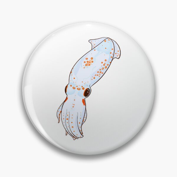 Item preview, Adorable Transparent Bioluminescent Squid designed and sold by RebelNatures.
