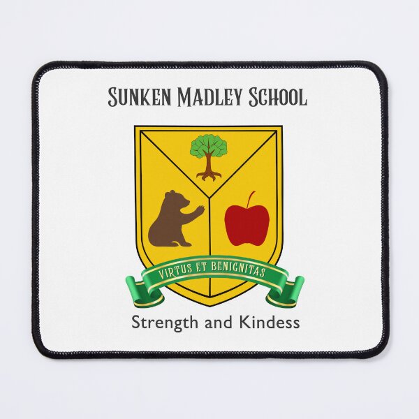 Item preview, Sunken Madley School Crest – Strength and Kindness. - Fictional School designed and sold by Amanda-Cadabra.