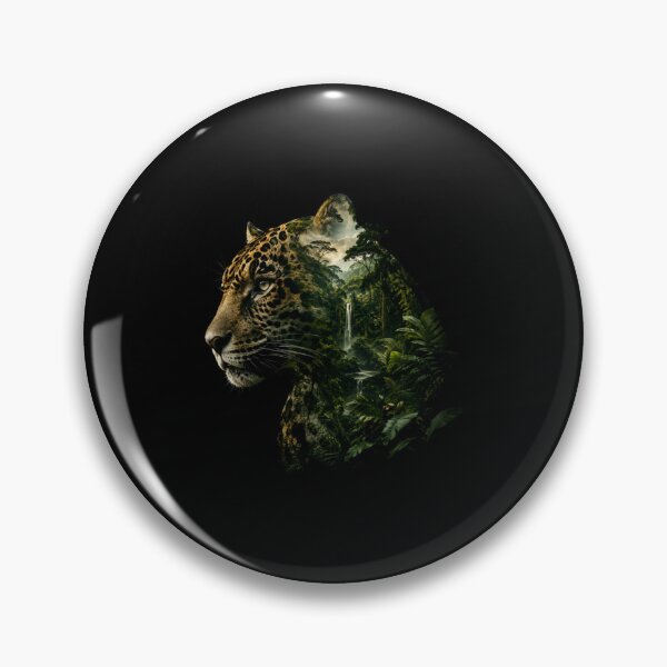 Item preview, wild jungle jaguar designed and sold by CharleneKay1.