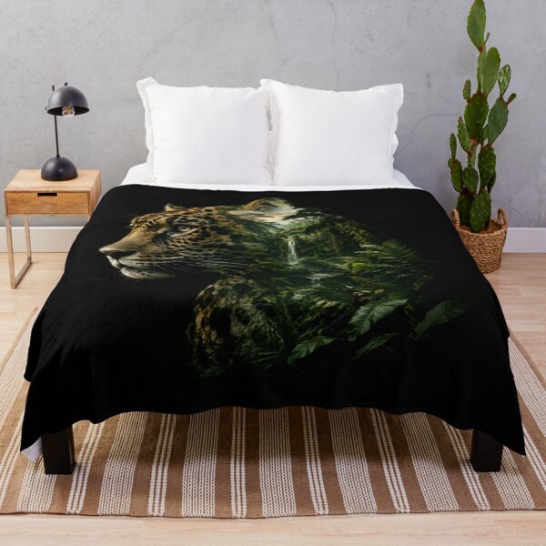 Item preview, wild jungle jaguar designed and sold by CharleneKay1.