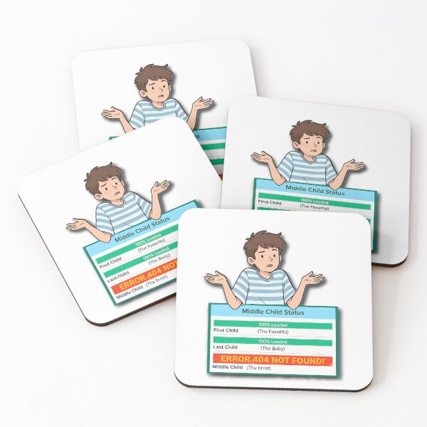 Item preview, Middle Child Status Error 404 Not Found designed and sold by SilverlakeLove.