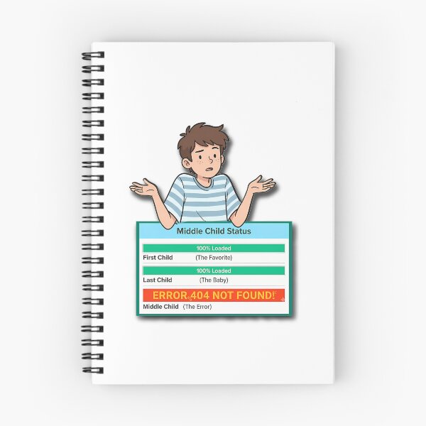 Item preview, Middle Child Status Error 404 Not Found designed and sold by SilverlakeLove.
