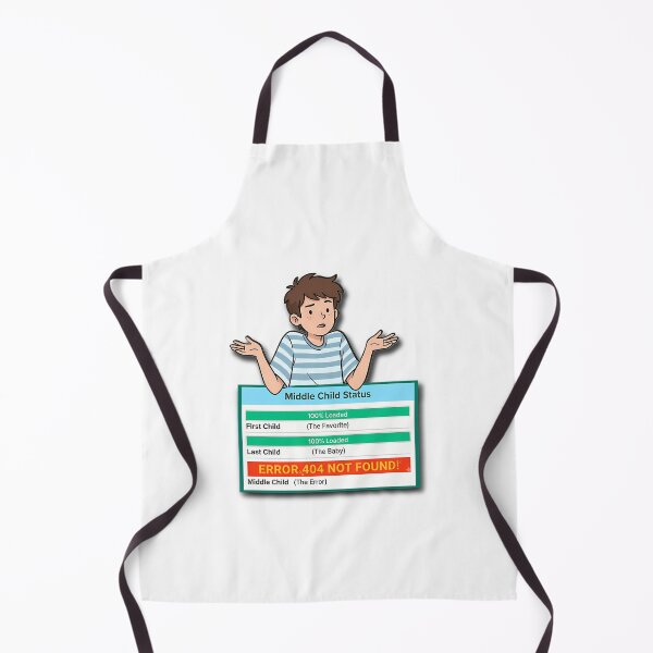 Item preview, Middle Child Status Error 404 Not Found designed and sold by SilverlakeLove.