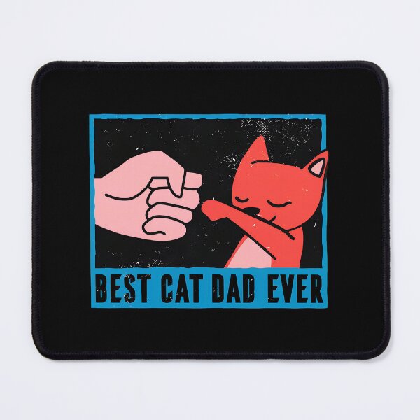 Item preview, Best Cat Dad Ever Fist Bump Feline Art designed and sold by OlyvieArt.