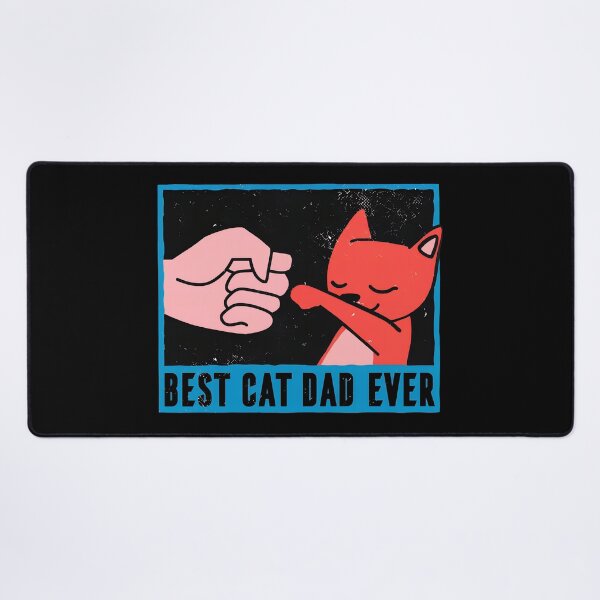 Item preview, Best Cat Dad Ever Fist Bump Feline Art designed and sold by OlyvieArt.