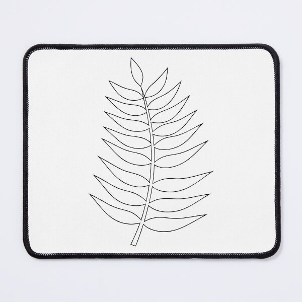 Item preview, Fern Detailed 2 Line Art Gift designed and sold by OneLine Studio.