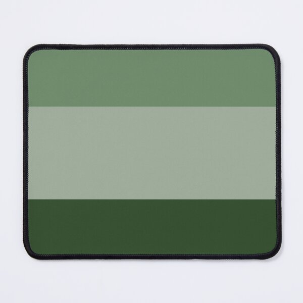 Item preview, Minimalist Three Tone Sage and Deep Forest Green Color Block designed and sold by pluielegere.