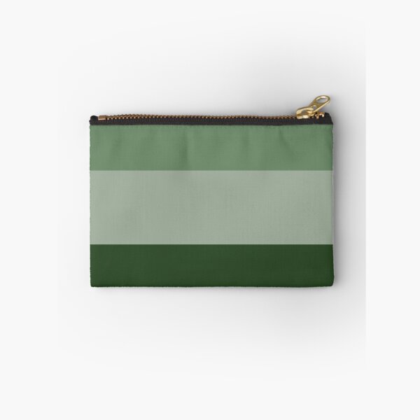Item preview, Minimalist Three Tone Sage and Deep Forest Green Color Block designed and sold by pluielegere.