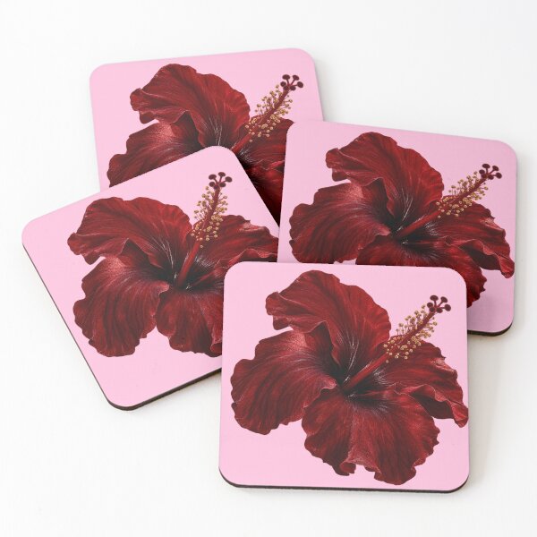 Item preview, Deep Red Hibiscus Flower Photo designed and sold by jianina-alondra.