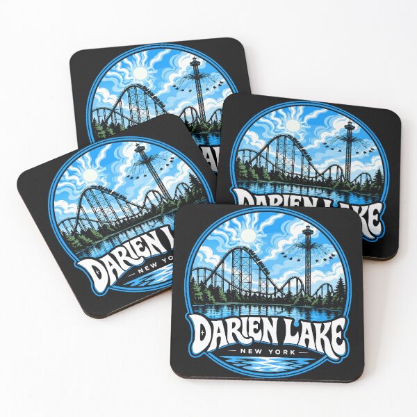 Item preview, Darien Lake New York Trippy Travel designed and sold by TomFrontierArt.