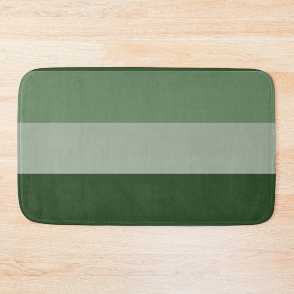 Item preview, Minimalist Three Tone Sage and Deep Forest Green Color Block designed and sold by pluielegere.